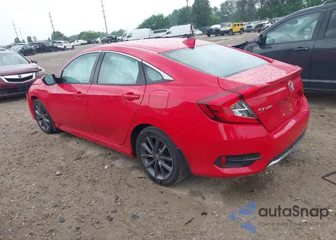 2020 Honda Civic Ex-L из США, поврежденный, VIN 2HGFC1F7XLH680227